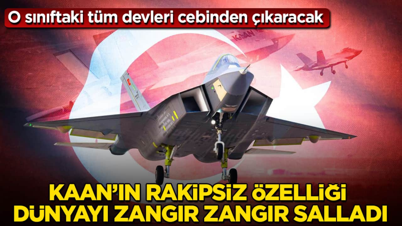 KAAN’ın rakipsiz özelliği dünyayı zangır zangır salladı: Baş mühendis açıkladı, o sınıftaki tüm devleri cebinden çıkaracak