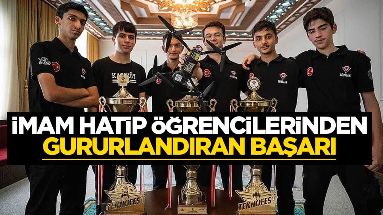 Kadıköy Anadolu İmam Hatip Lisesi öğrencilerinden gururlandıran başarı