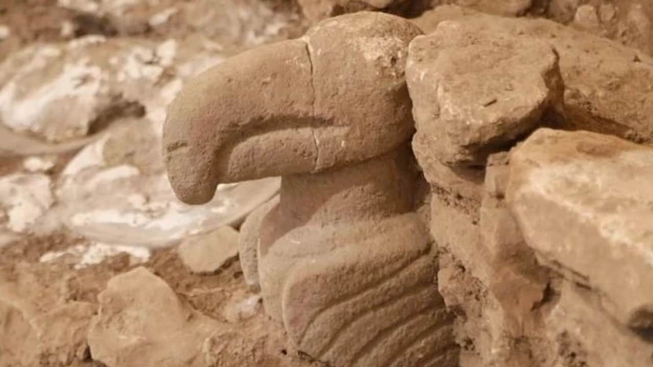 Foto - Karahantepe'de gizemli keşif: Tam 11 bin yıllık heykel bulundu