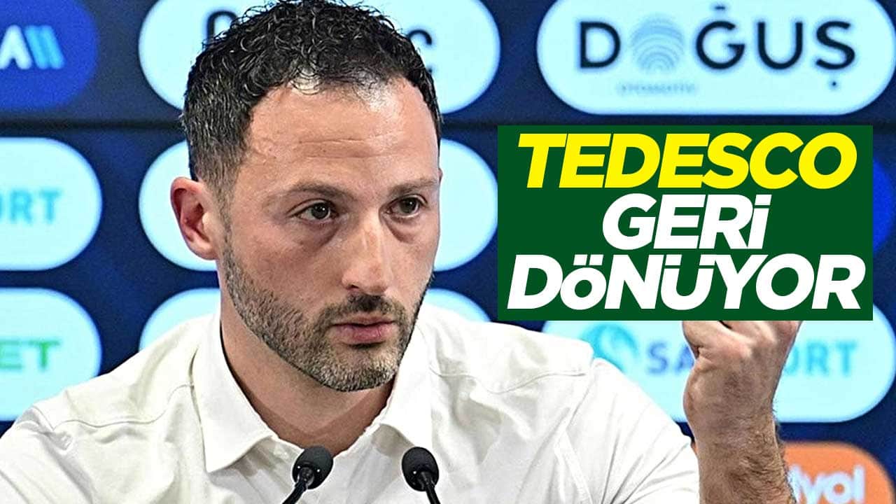 Kararını verdi! Tedesco geri dönüyor