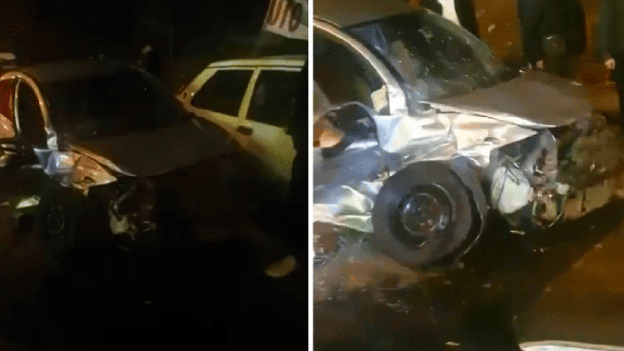 Foto - Karşı yönden gelen araç sıkıştırdı: 6 aracı birden biçti!