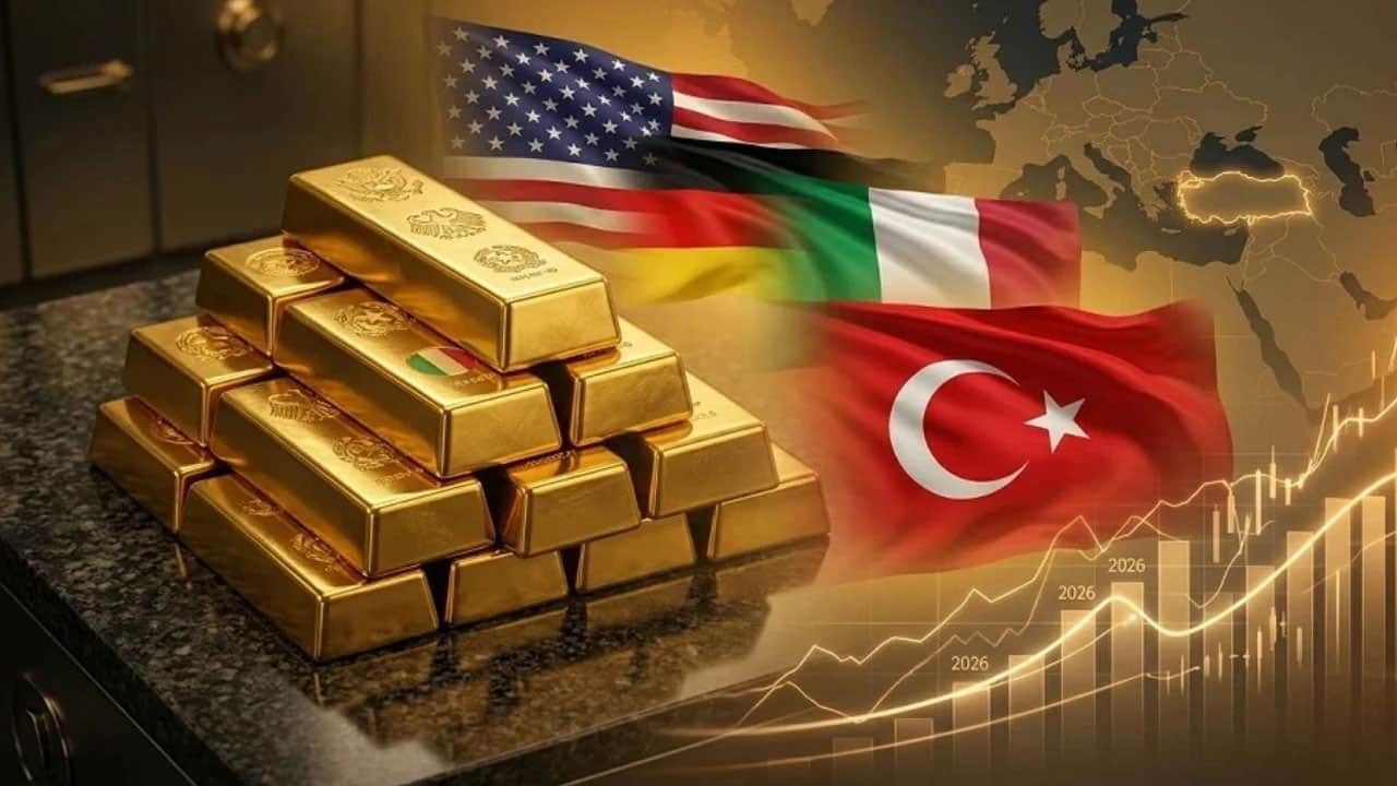 Foto - Kasasında en çok altın bulunun ülkeler açıklandı! İşte Türkiye'nin sıralaması 