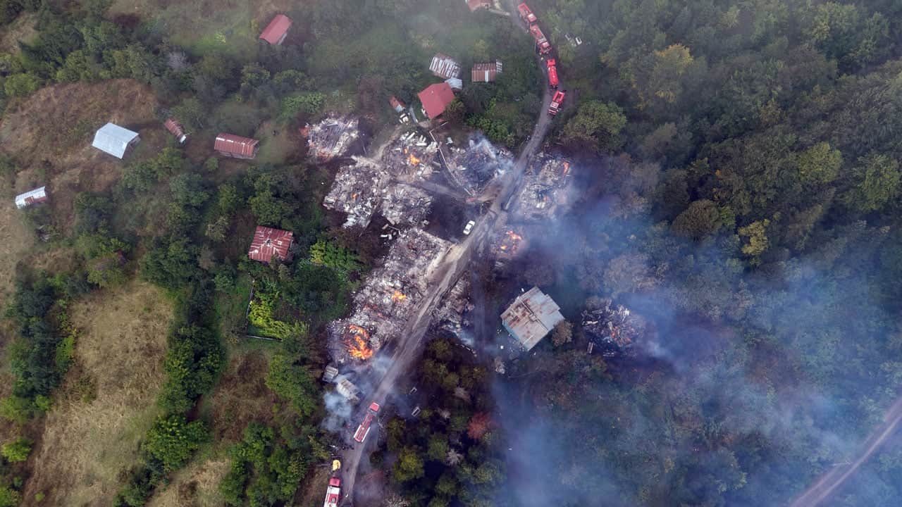 Foto - Kastamonu'da köy yandı: 16 haneden 11’i kül oldu