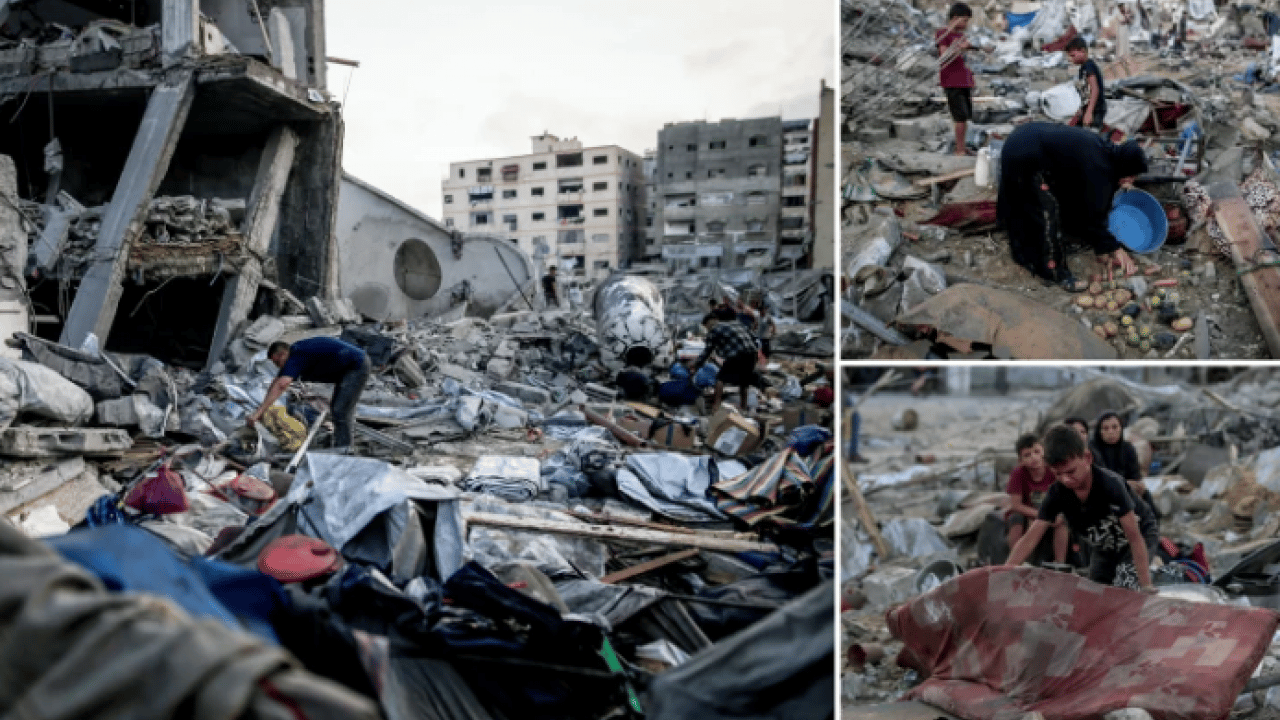 Foto - Katil İsrail, Gazze’de zabıta merkezini vurdu: Kanlı bilanço büyüyor