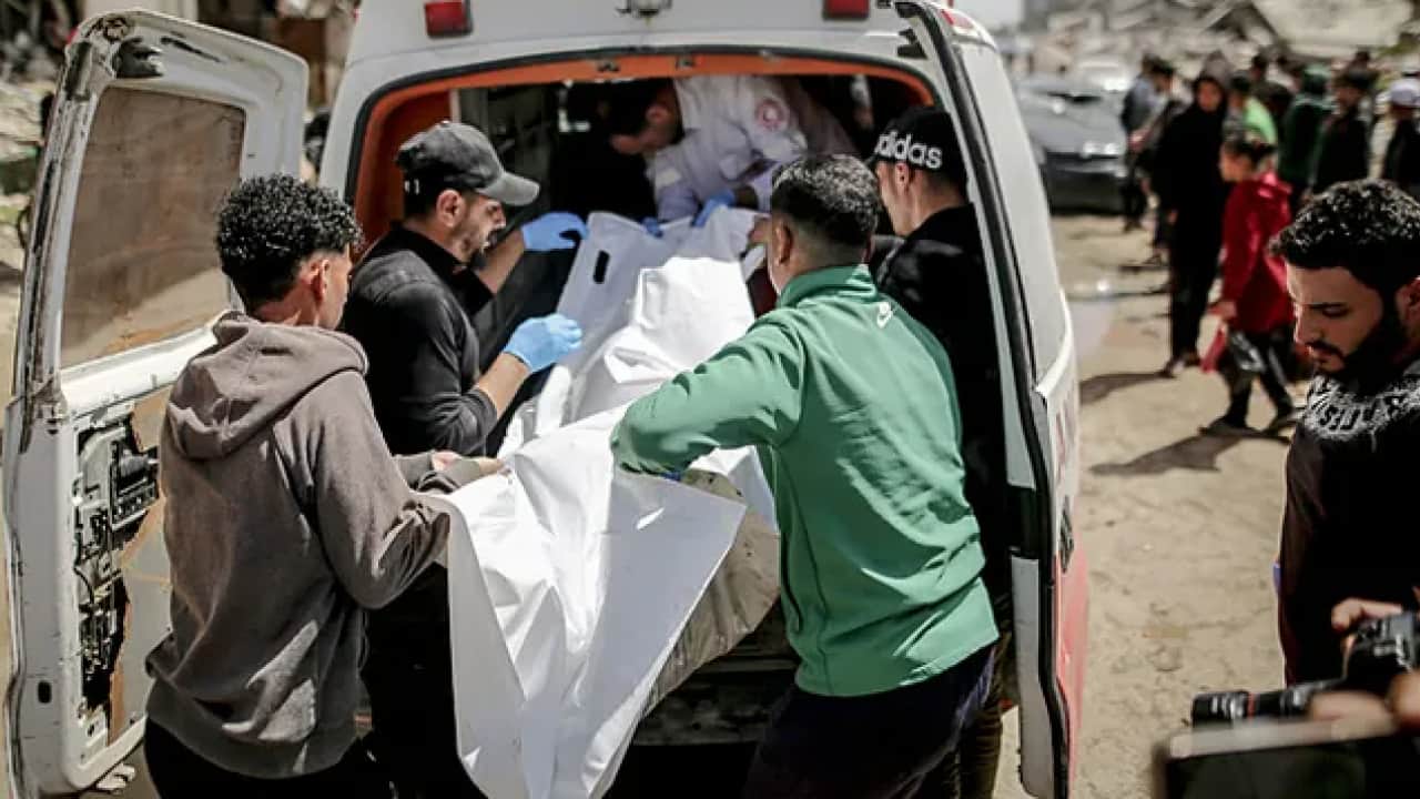 Foto - Katil İsrail, Gazze’de zabıta merkezini vurdu: Kanlı bilanço büyüyor