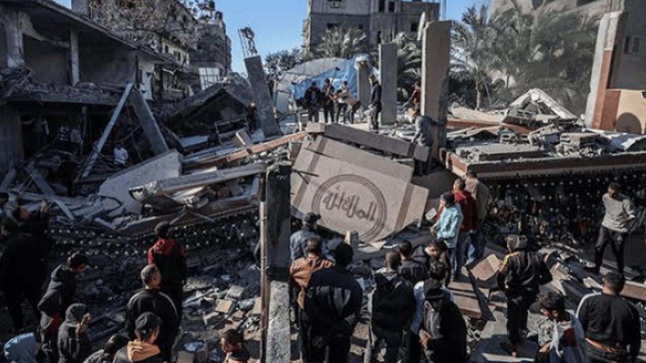 Foto - Katil İsrail, Gazze’de zabıta merkezini vurdu: Kanlı bilanço büyüyor