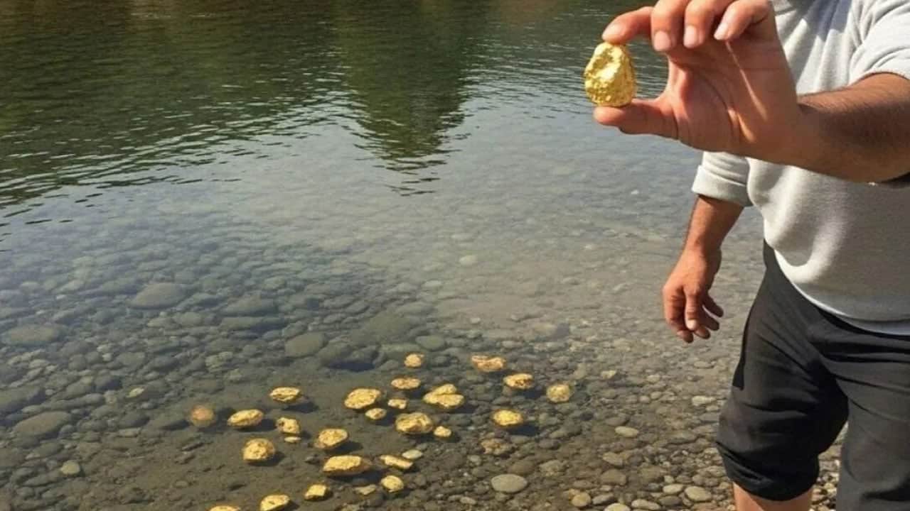 Foto - Kaybolan keçisini ararken kilolarca altın buldu: Bütün ülke oraya akın etti 