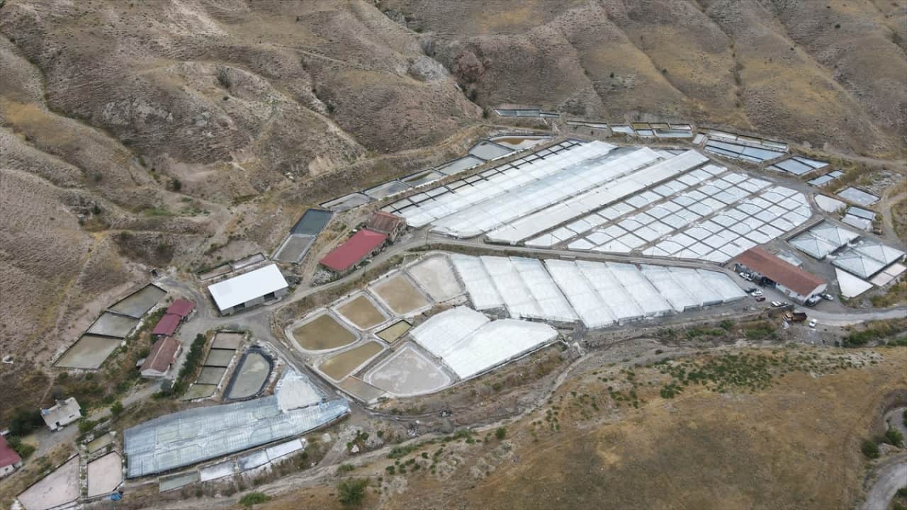 Foto - Kemah’ın asırlık tuzu serası Sofraların vazgeçilmezi Erzincan’dan
