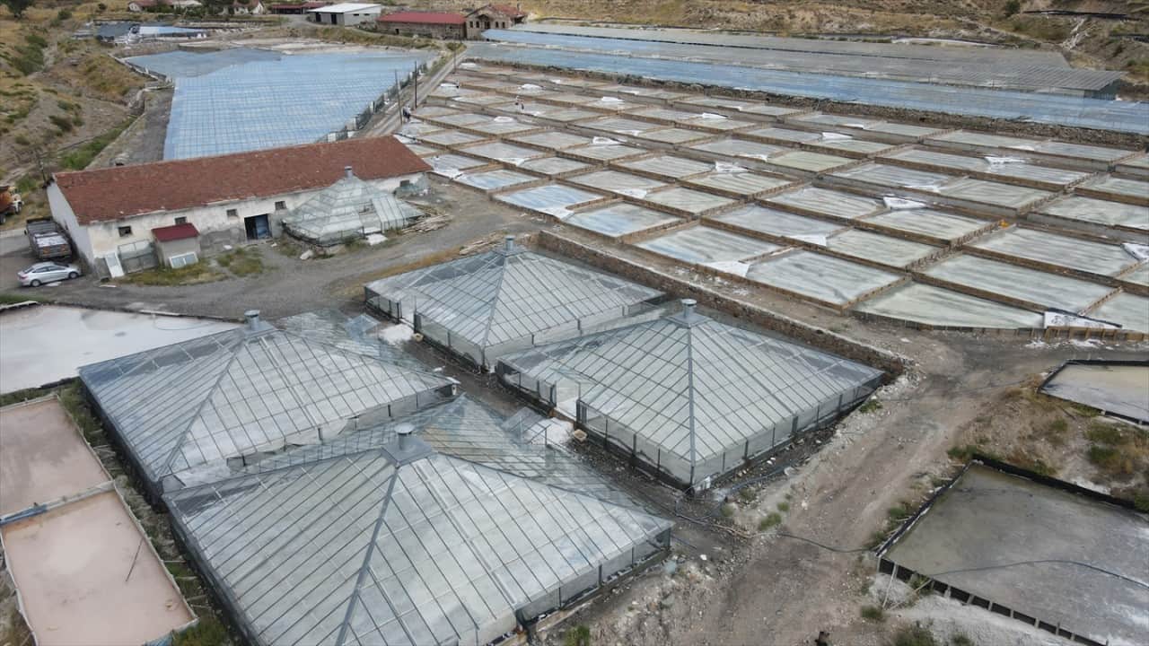 Foto - Kemah’ın asırlık tuzu serası Sofraların vazgeçilmezi Erzincan’dan