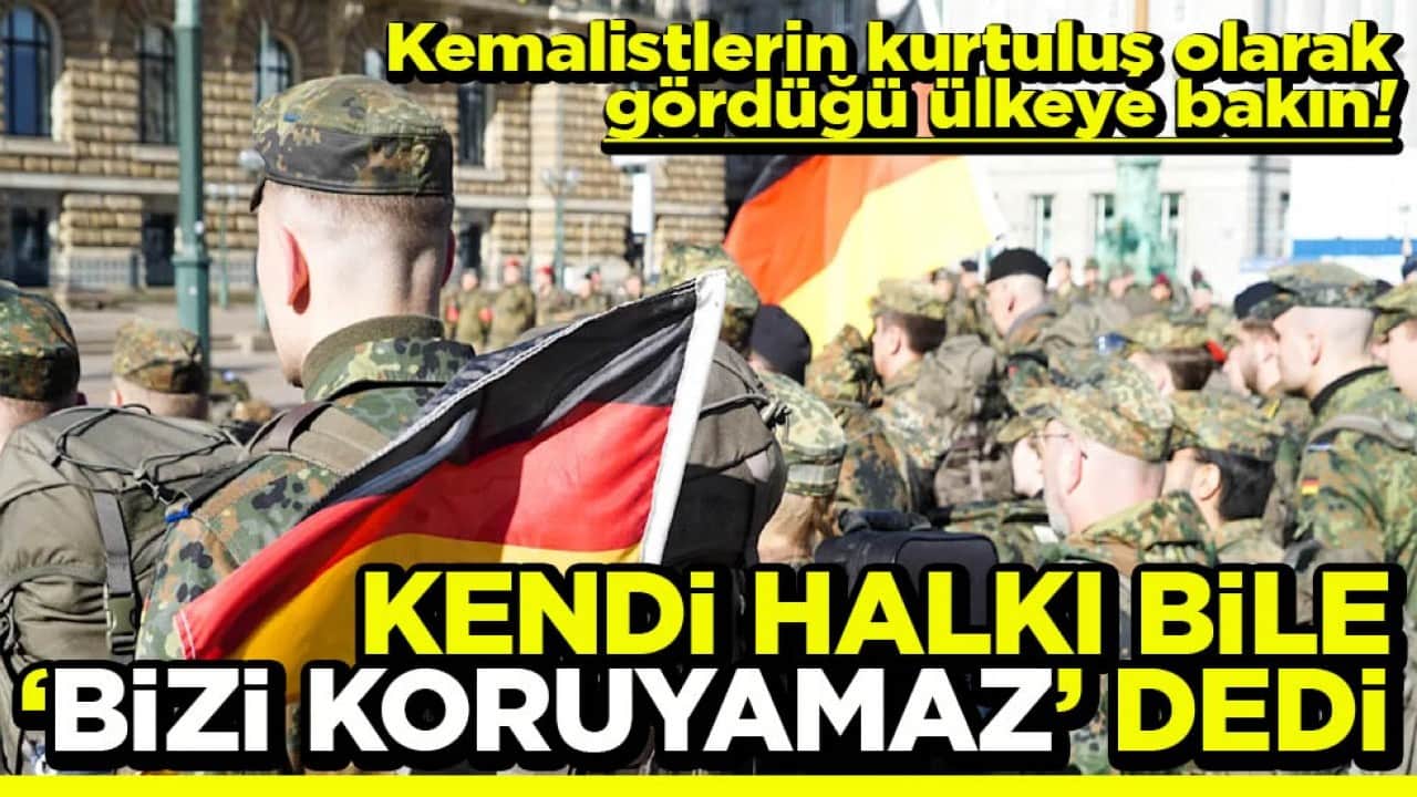 Kemalistlerin kurtuluş olarak gördüğü ülkeye bakın! Kendi halkı bile ‘Bizi koruyamaz’ dedi