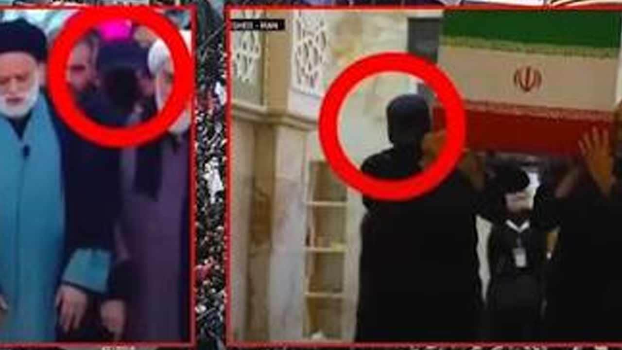 Foto - Kim olduğu belli oldu! Hamaney’in cenazesinde gizemli maskeli