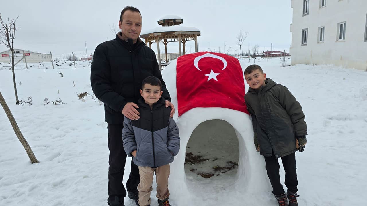 Foto - Kimse gözlerine inanamadı! Burası Alaska değil Yozgat