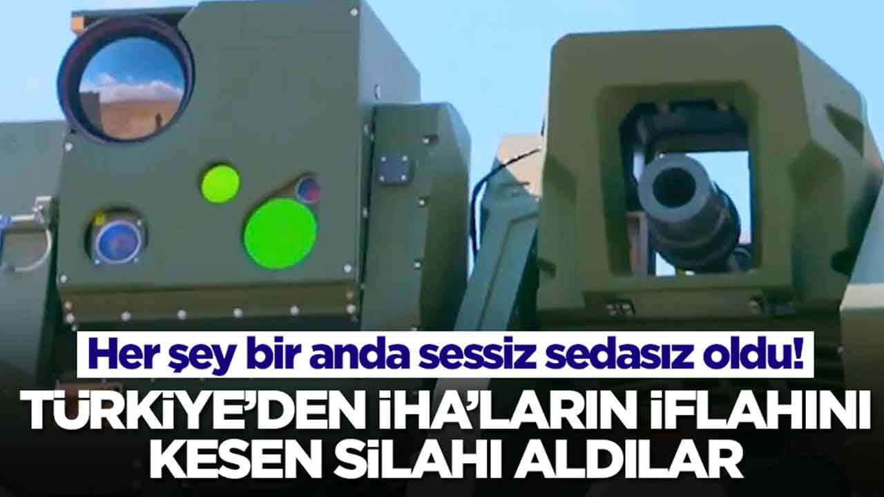 Kimsenin ruhu duymadı: Türkiye'den İHA'ların iflahını kesen silahı aldılar