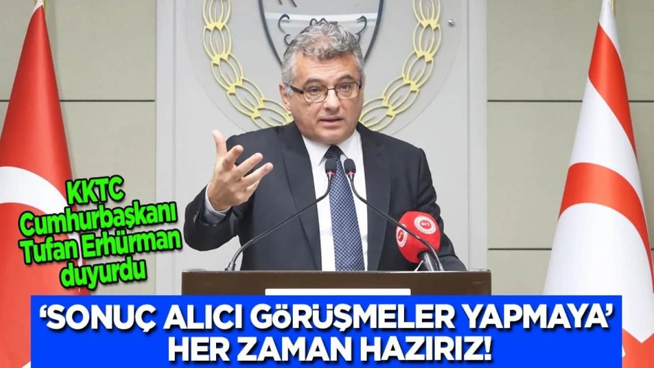  KKTC kararı: Sonuç alıcı görüşmeler yapmaya hazır olduklarını duyurdular
