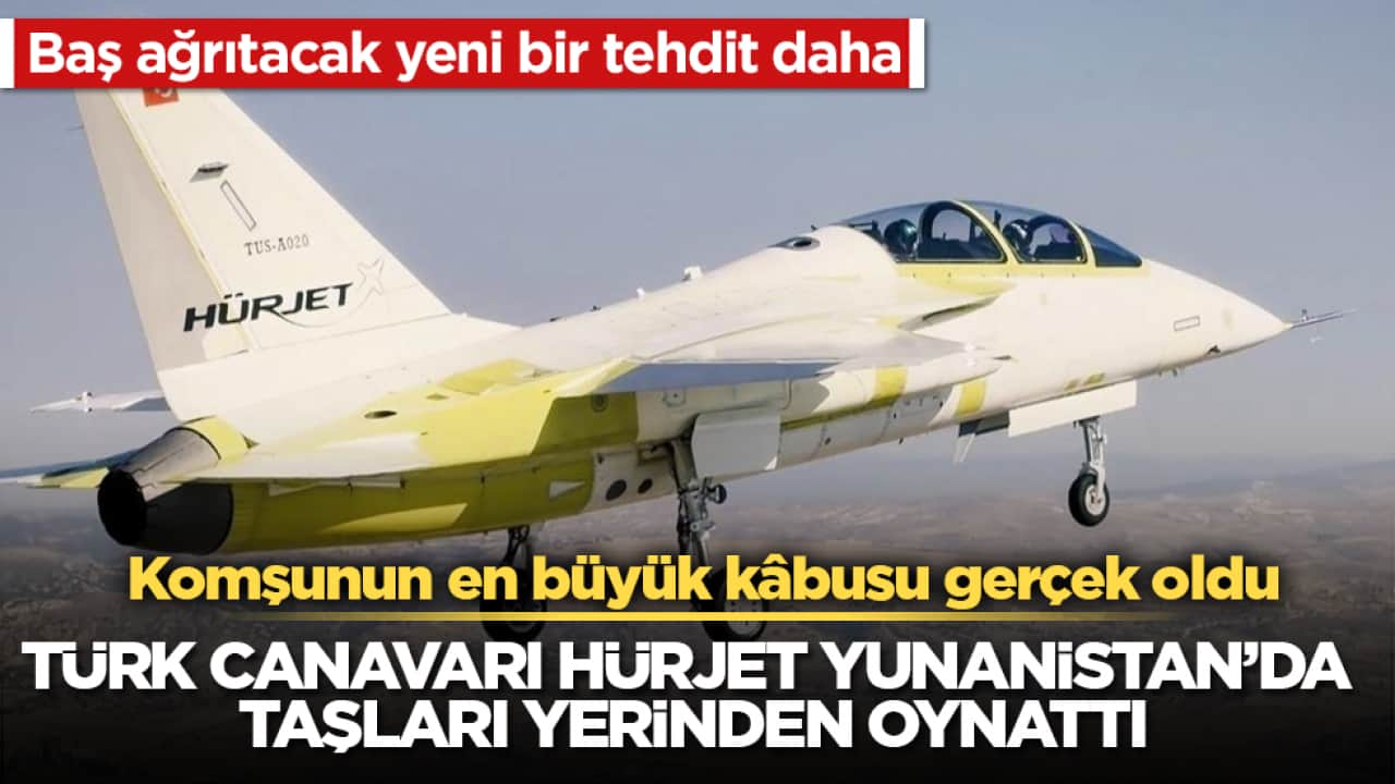 Komşunun en büyük kâbusu gerçek oldu: Türk canavarı HÜRJET Yunanistan’da taşları yerinden oynattı: Baş ağrıtacak yeni bir tehdit daha