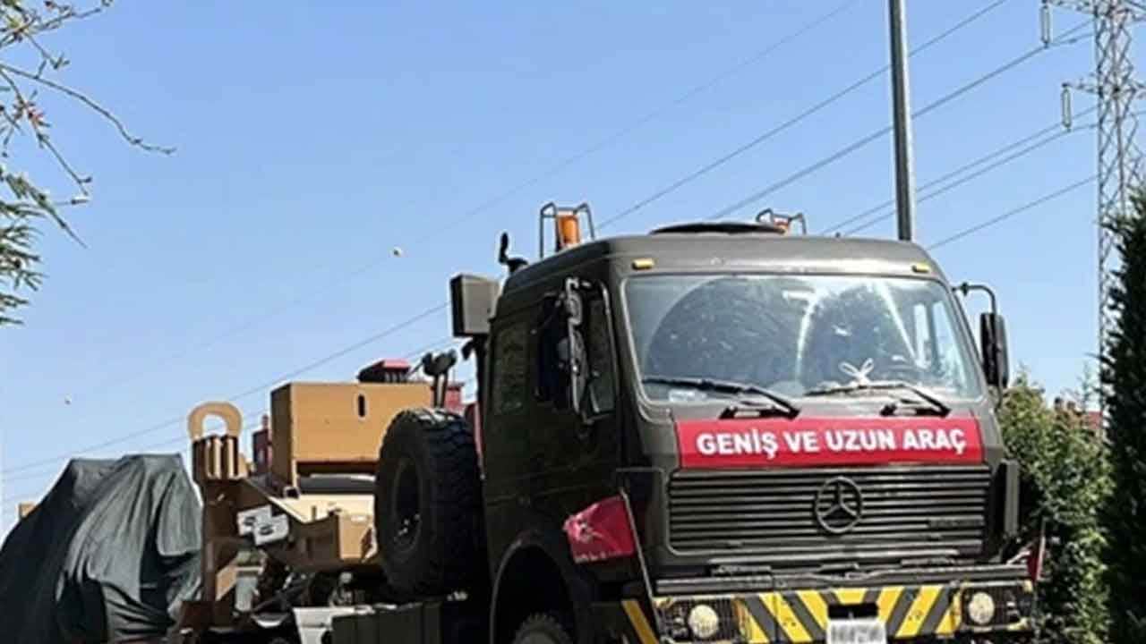 Foto - Konya’da sıcak saatler: Yüzlerce tank, askeri araç yola çıkıp ilerlemeye başladı