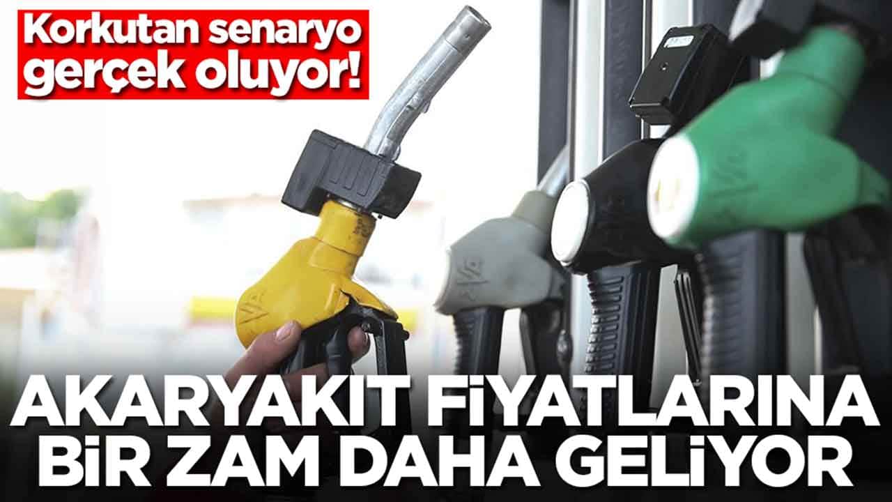 Korkutan senaryo gerçek oluyor: Akaryakıt fiyatları o rakamı görmek üzere