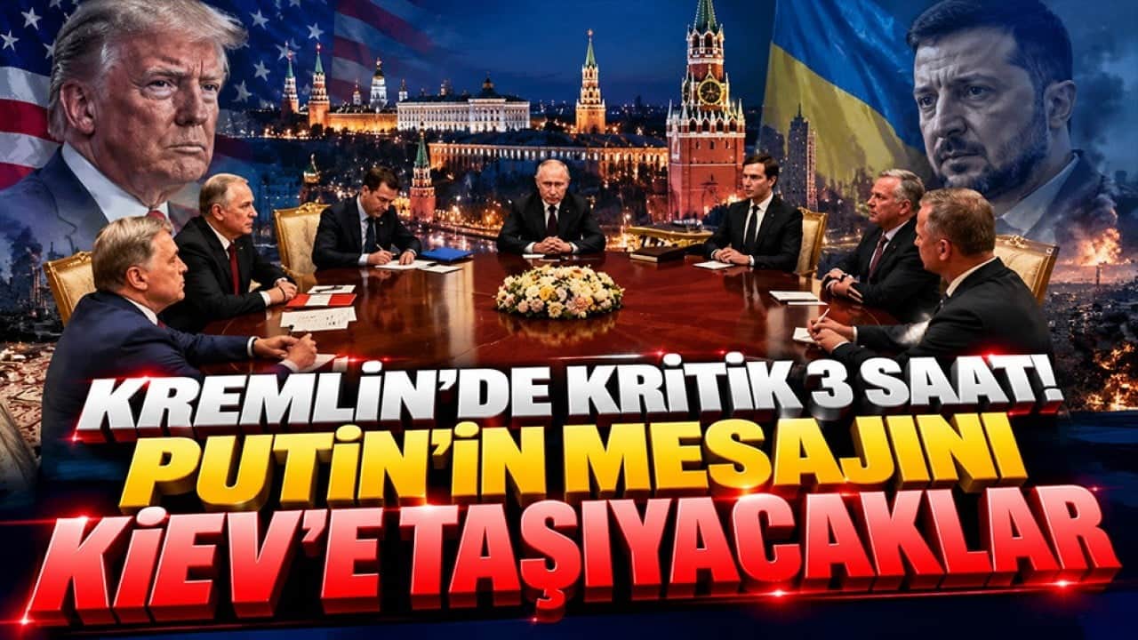 Kremlin’de kritik 3 saat! Putin mesajını ABD heyetiyle Kiev’e gönderdi
