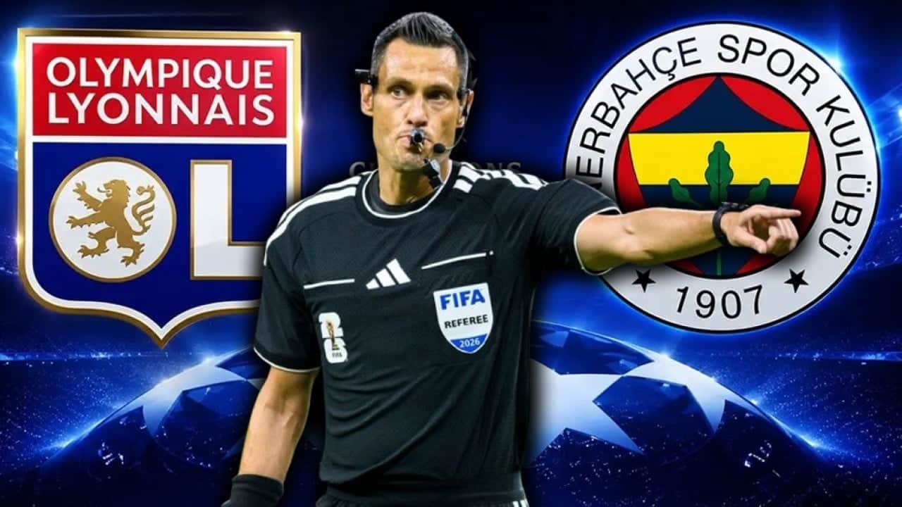 Kritik maçın hakemi belli oldu! Lyon-Fenerbahçe maçına İtalyan hakem