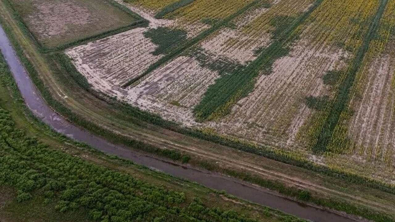 Foto - Kriz uzaydan bile görüldü! Kuraklık Avrupa’nın damarlarını kesti