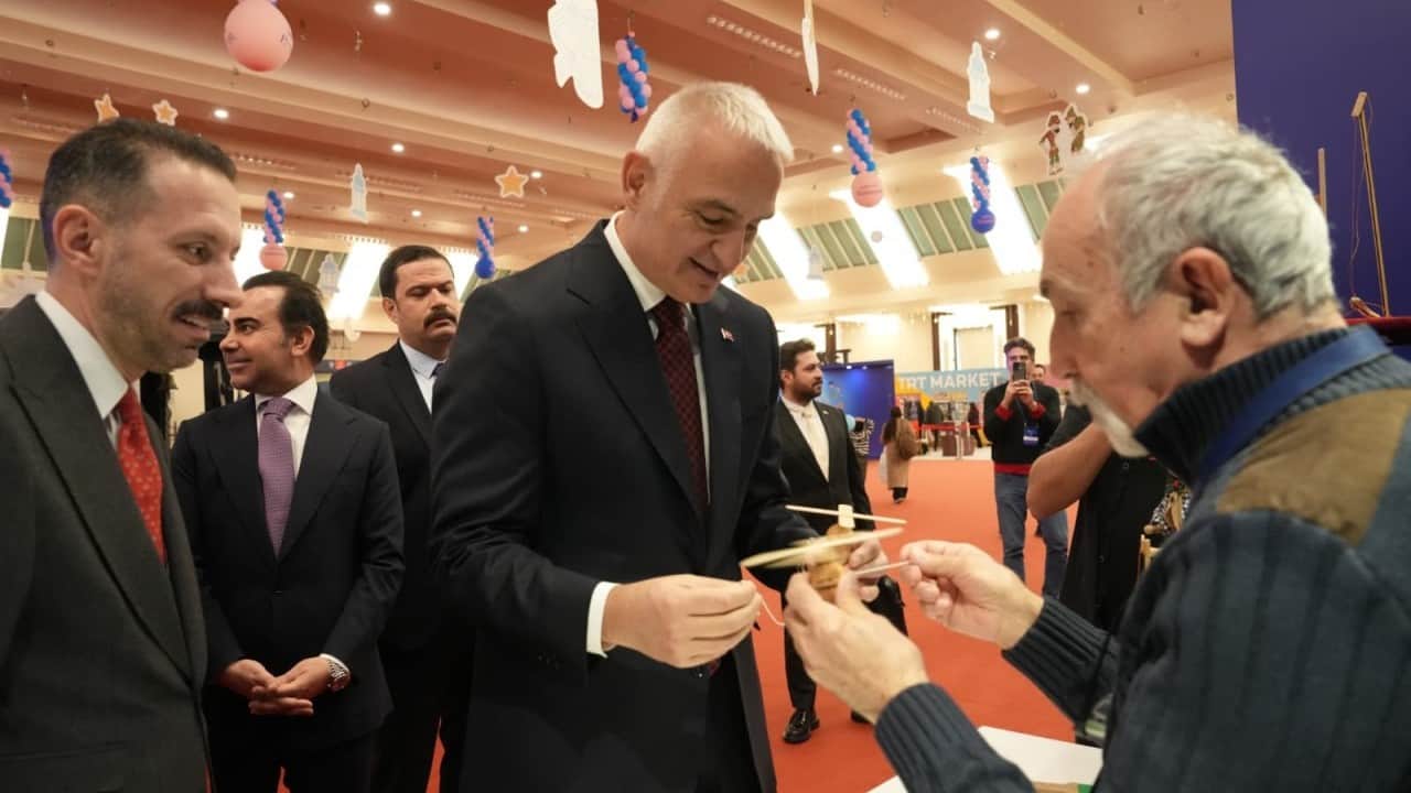Foto - Külliye'de Ramazan'a yoğun ilgi: Bakan Ersoy atölyeleri inceledi