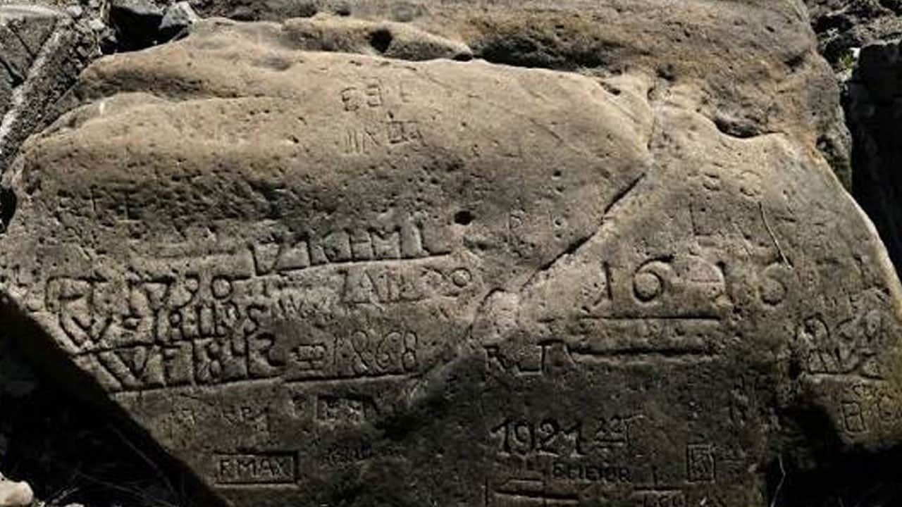 Foto - Kuraklık vurdu! Avrupa’da sular çekildi, tarihin karanlık izleri ortaya çıktı