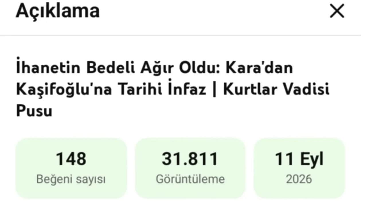 Foto - Kurtlar Vadisi hesabından çok konuşulacak Kaşif Kozinoğlu mesajı! Paylaşıp, apar topar sildiler