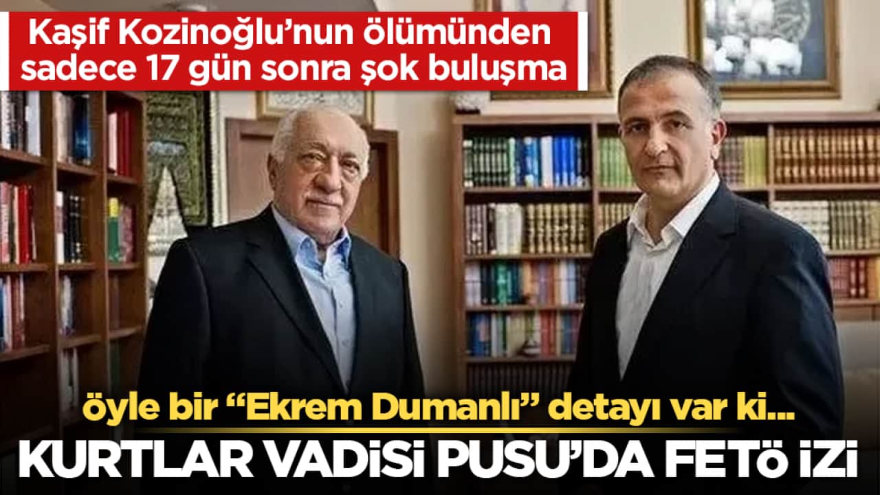 Kurtlar Vadisi Pusu’da FETÖ izi çıktı! Kaşif Kozinoğlu’nun ölümünden sadece 17 gün sonra şok buluşma: Öyle bir "Ekrem Dumanlı" detayı var ki...