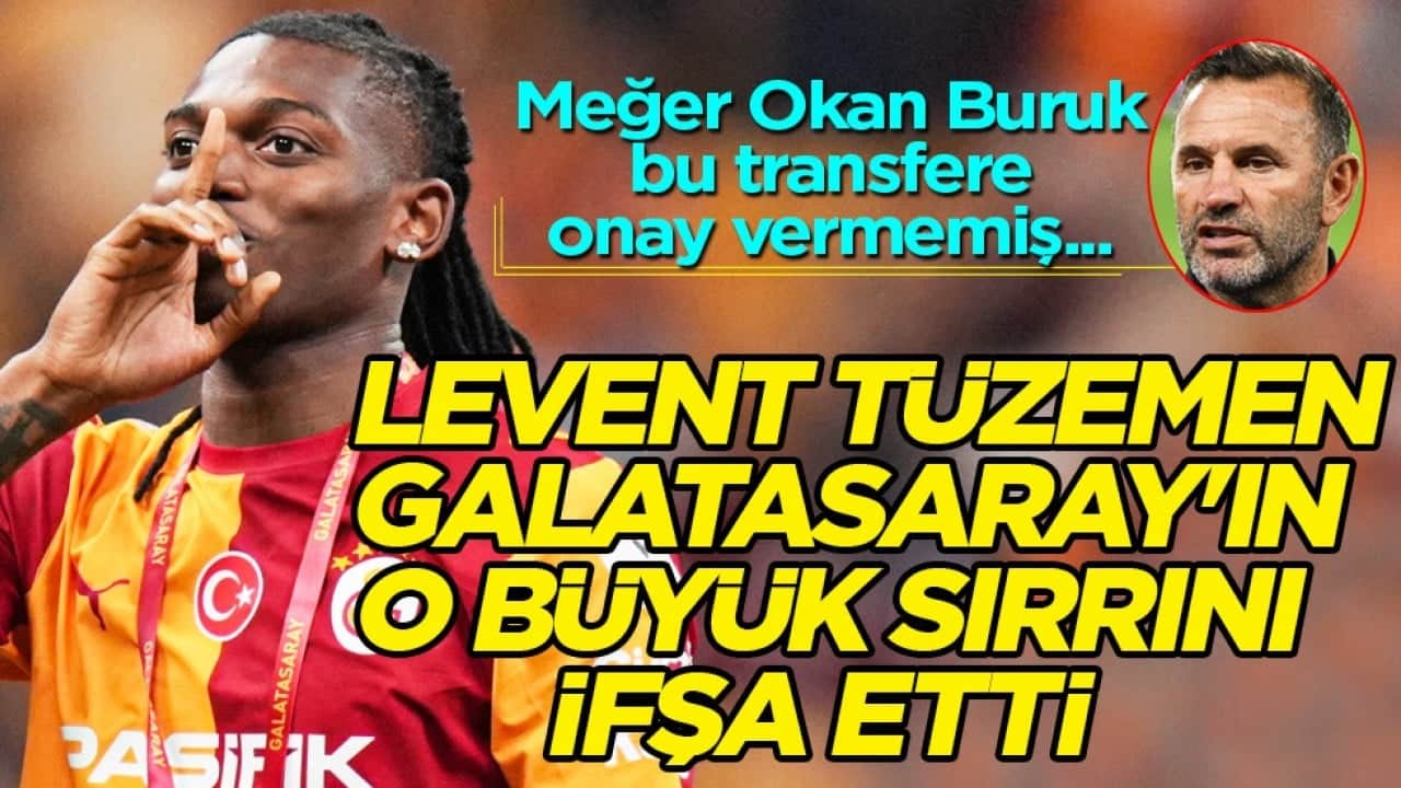 Levent Tüzemen gece yarısı olay açıklamayı yaptı: Okan Hoca bu transfere onay vermedi ama Osimhen...