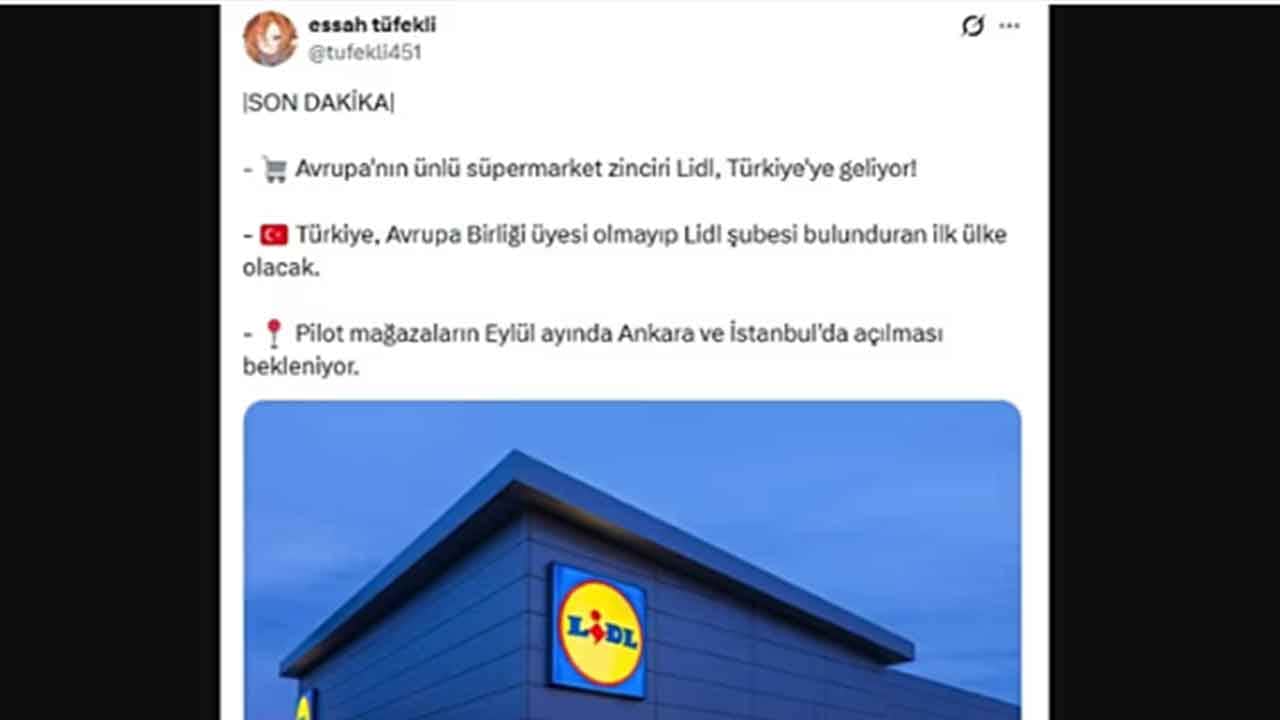 Foto - Lidl Türkiye'ye mi geliyor: Gündemi meşgul eden iddianın perde arkası ortaya çıktı