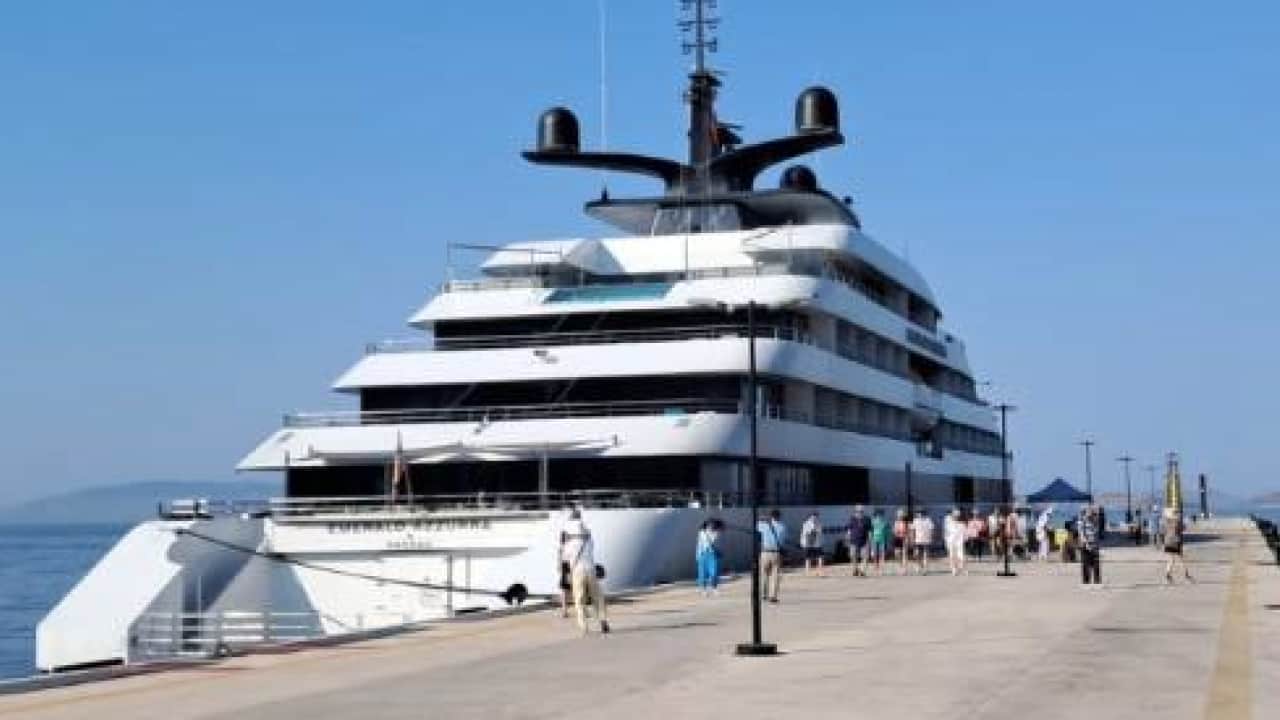 Lüks kruvaziyer Bodrum'a demir attı: Bir sonraki durak Rodos Adası!