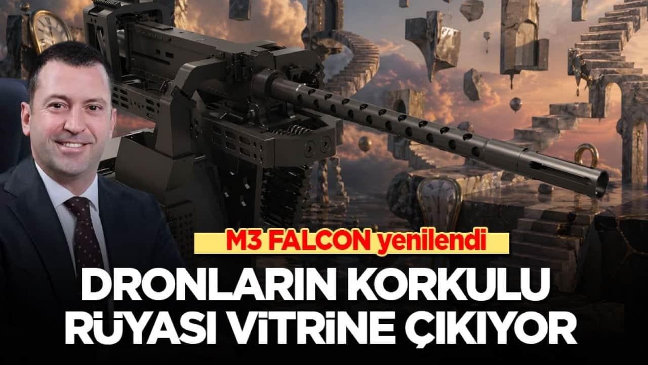 M3 FALCON yenilendi: Dronların korkulu rüyası vitrine çıkıyor