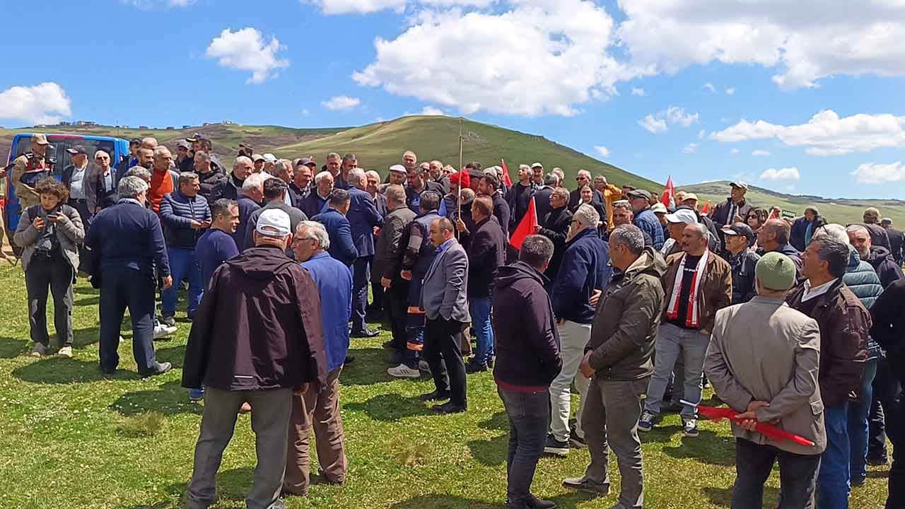 Foto - Maden için keşif yapıldı, köylüler ayaklandı