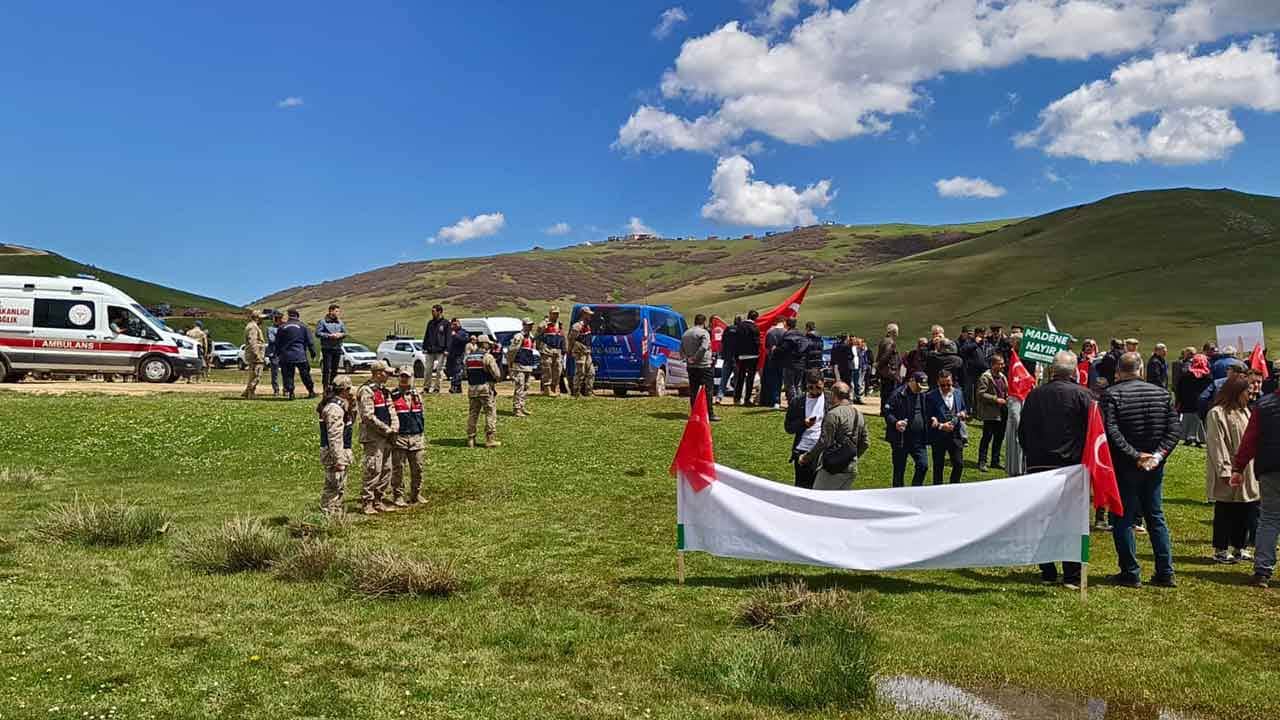 Foto - Maden için keşif yapıldı, köylüler ayaklandı