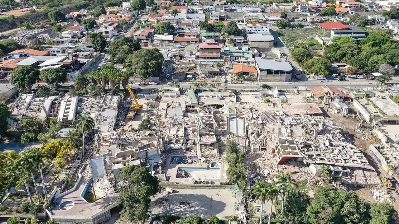 Foto - Mahalleler enkaz yığınına döndü! Venezuela’da felaketin dehşeti havadan görüntülendi