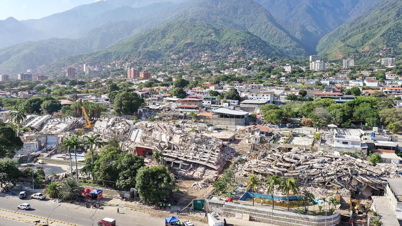Foto - Mahalleler enkaz yığınına döndü! Venezuela’da felaketin dehşeti havadan görüntülendi