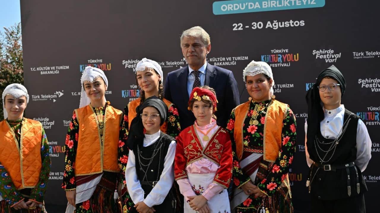 Foto - Maviyle yeşilin buluştuğu Ordu'da Türkiye Kültür Yolu Festivali zamanı...