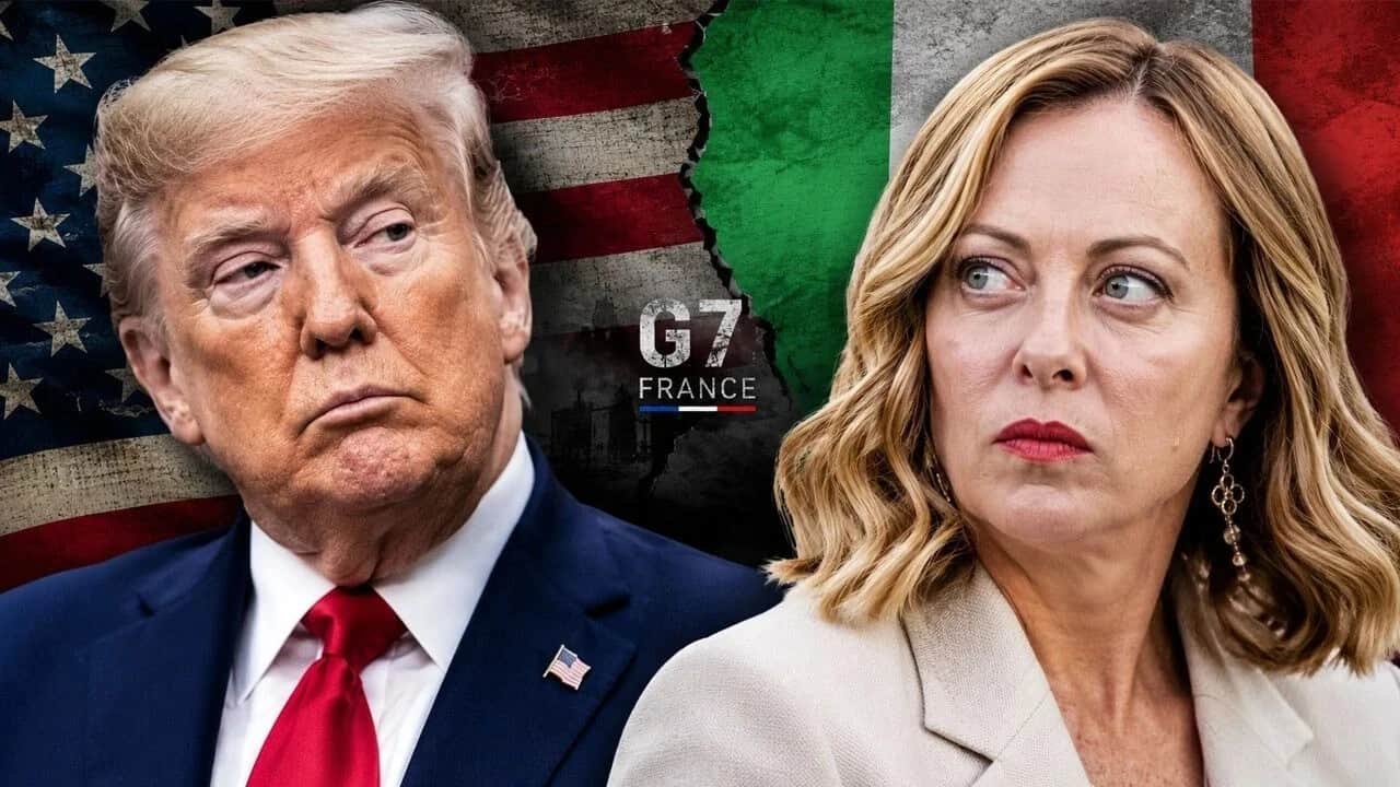 Foto - Meloni Trump'a haddini bildirdi!