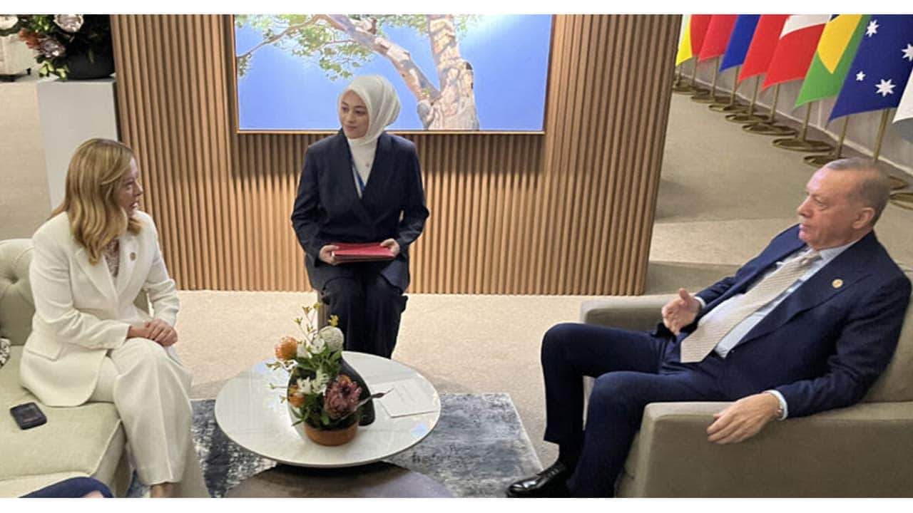 Foto - Meloni'den Erdoğan'a cevap geldi
