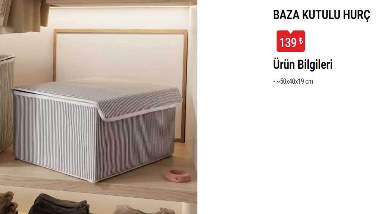 Foto - Merakla bekleniyordu! BİM'in aktüel ürünleri duyuruldu