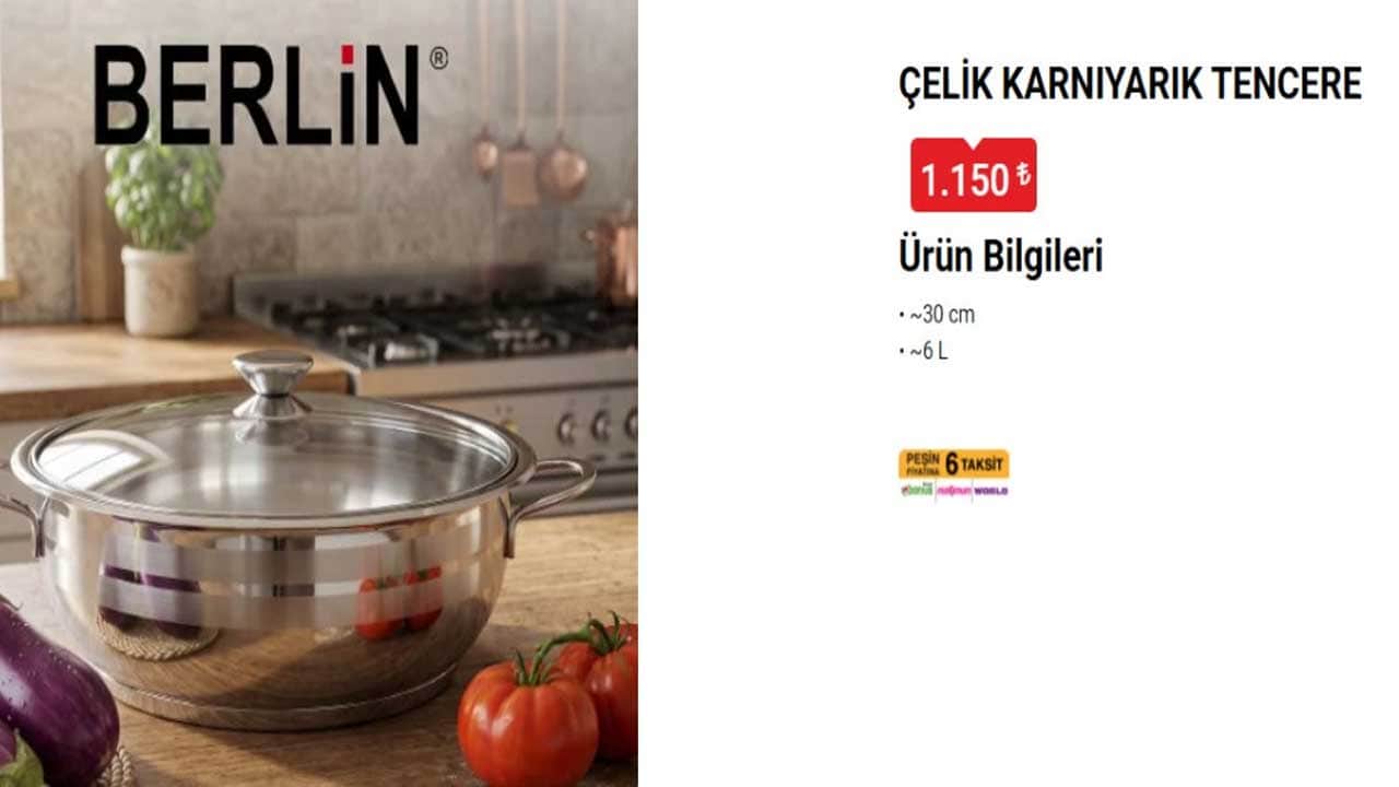 Foto - Merakla bekleniyordu! BİM'in aktüel ürünleri duyuruldu