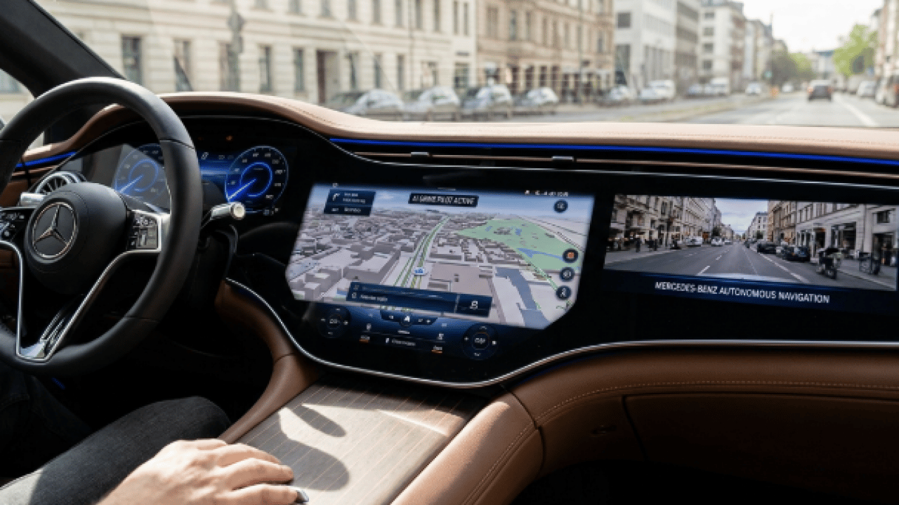 Foto - Mercedes’lere yapay zeka şoför geliyor: Anlaşma yapıldı