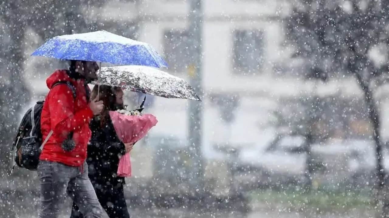 Foto - Meteoroloji tarih verdi! Yağmur ve kar yolda