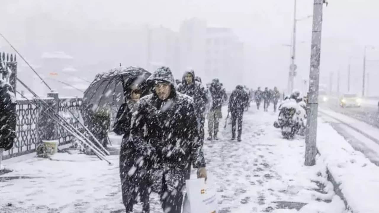 Foto - Meteoroloji tarih verdi! Yağmur ve kar yolda
