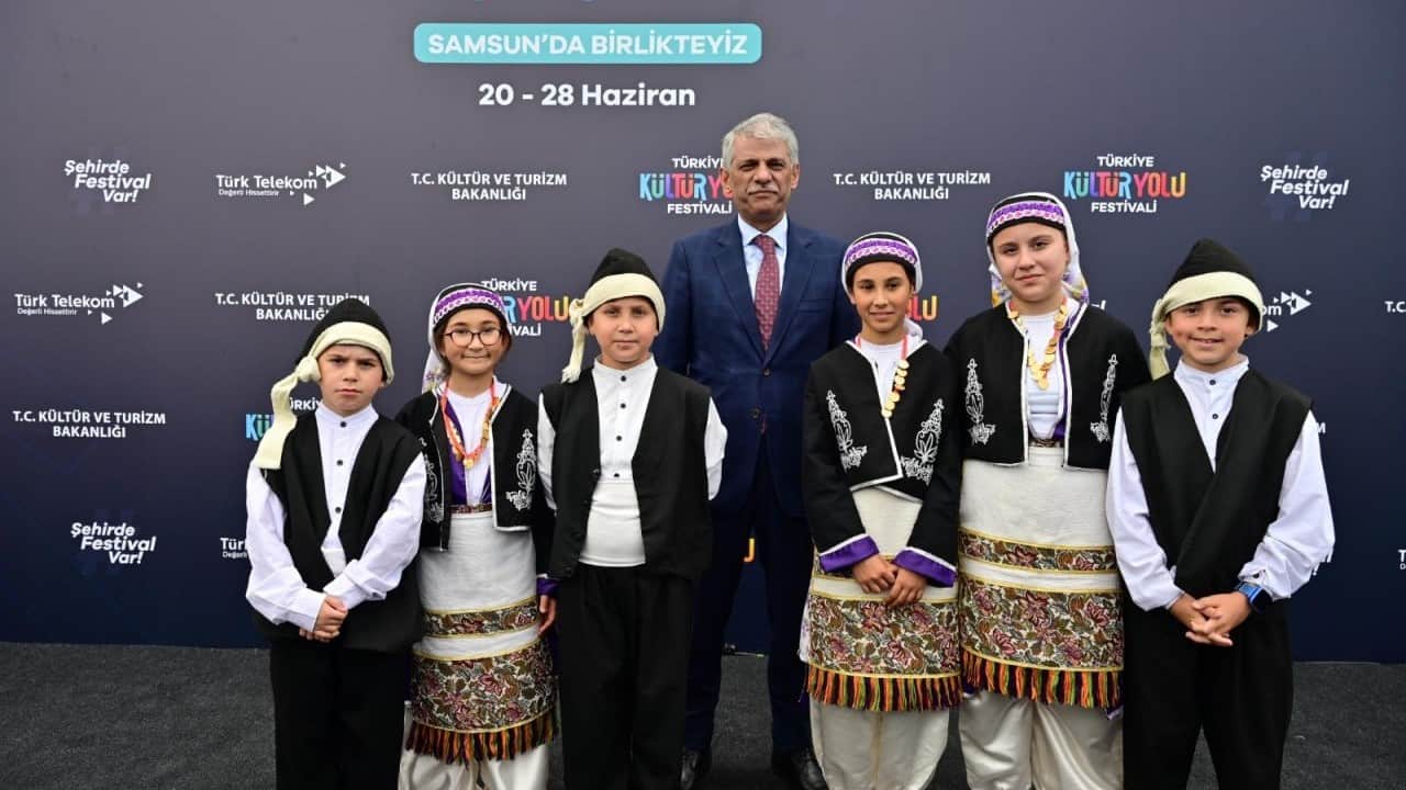 Foto - Milli Mücadele'nin şehri Samsun Türkiye Kültür Yolu Festivali'ne üçüncü kez ev sahipliği yapıyor...