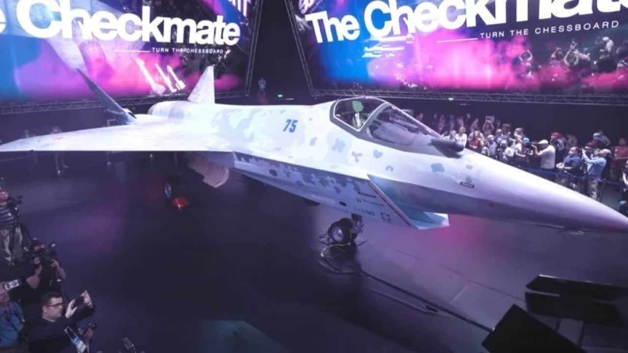 Foto - Milli Muharip Uçak Kaan'ın rakibi ortaya çıktı! Su-75 Checkmate dünyaya duyuruldu