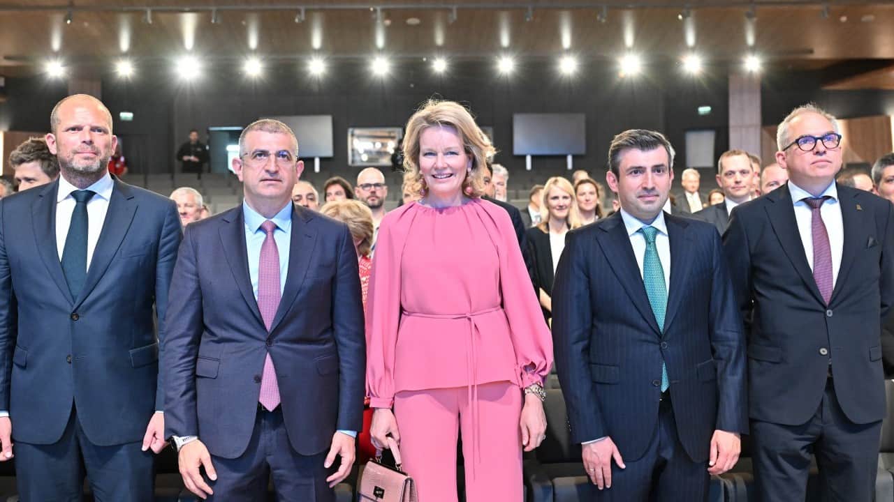 Foto - Milli Siha'ları inceledi... Belçika Kraliçesi Mathilde Baykar'ı ziyaret etti...