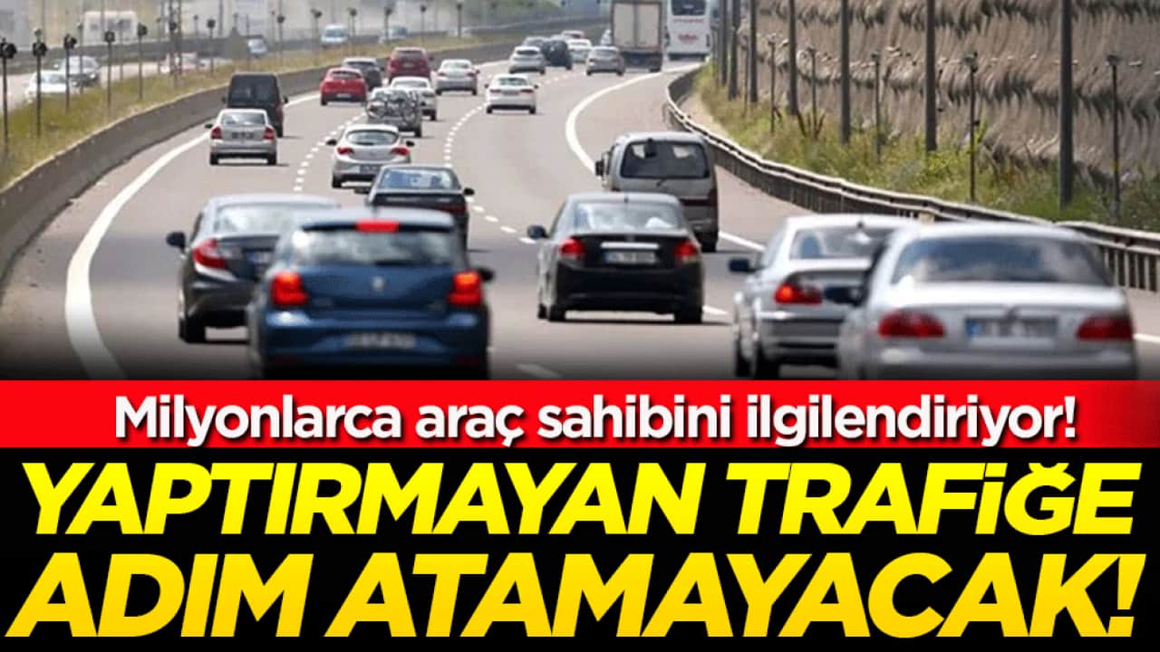 Milyonlarca araç sahibini ilgilendiriyor: Yaptırmayan yola çıkamayacak!
