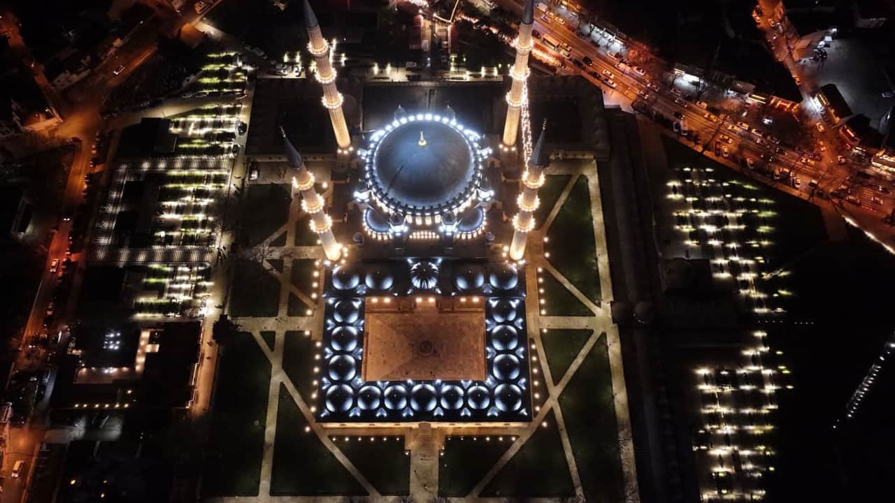 Foto - Mimar Sinan’ın ustalık eseri yeniden ışıklandı! Selimiye Camii'nden muhteşem dönüş