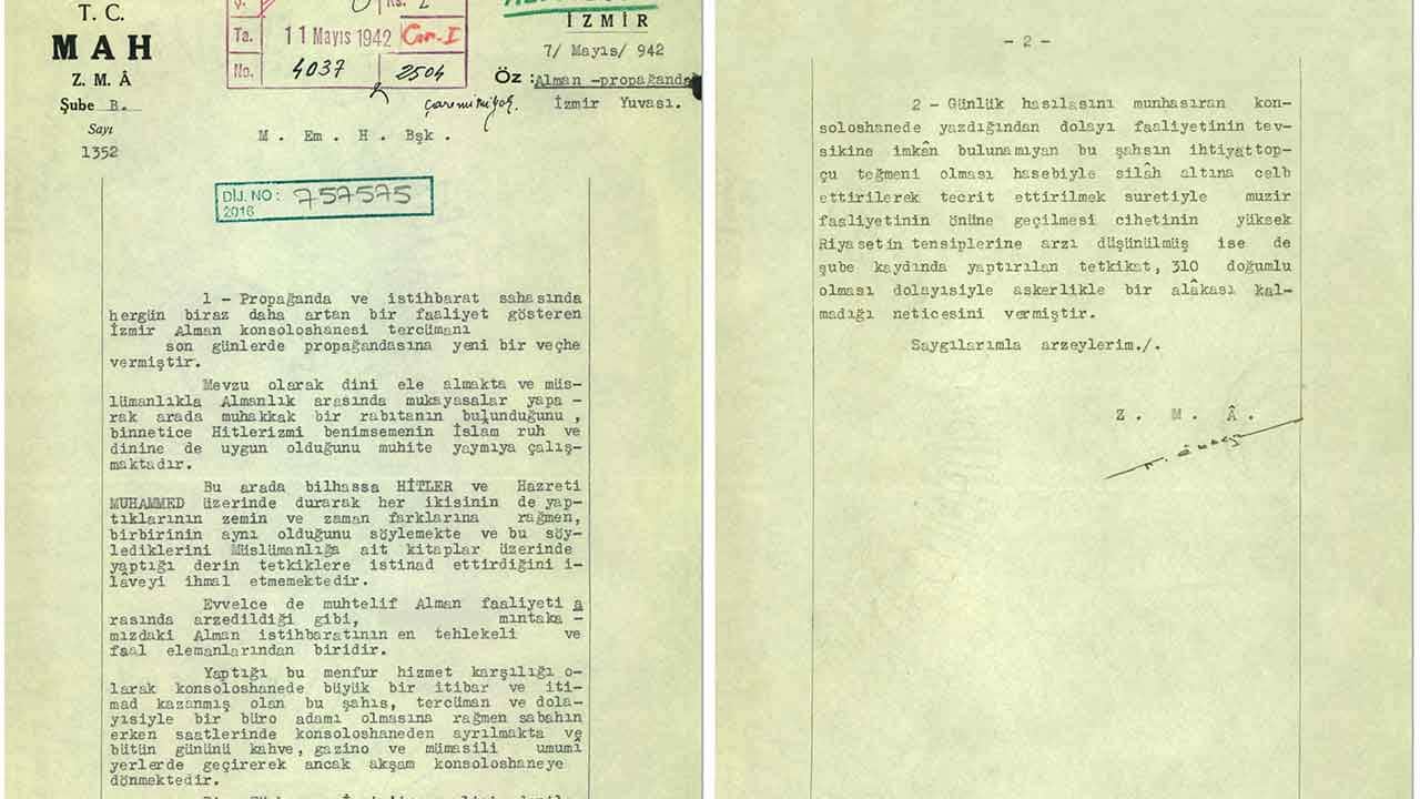 Foto - MİT’in tarihi arşivi açıldı: Dürüst karakter sergilemediği için resmi ilişki kesildi